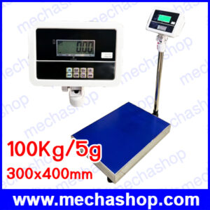 เครื่องชั่งดิจิตอลแบบตั้งพื้น100kg ความละเอียด5g แท่นขนาด300x400mm มีความแม่นยำสูง แข็งแรง ทนทาน ราคาประหยัด (จีน)