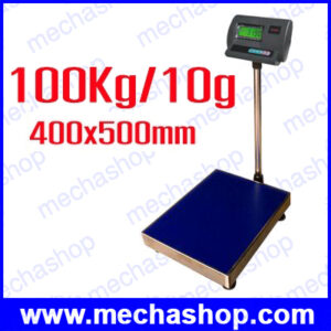เครื่องชั่งน้ำหนัก เครื่องชั่งดิจิตอลแบบตั้งพื้น100kg ความละเอียด10g แท่นขนาด400*500 mm รุ่นA12-EA4050 ยี่ห้อ ZEPPER (จีน)