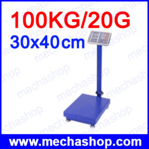 เครื่องชั่งดิจิตอลแบบตั้งพื้น ยี่ห้อ ANEX รุ่น TS-P6300Z ขนาด100kg ความละเอียด20g แท่นขนาด 30x40cm (สินค้าจีน)