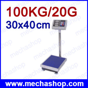 เครื่องชั่งดิจิตอลแบบตั้งพื้น ยี่ห้อ ANEX รุ่น TS-P6300 ขนาด100kg ความละเอียด20g แท่นขนาด 30x40cm (สินค้าจีน)