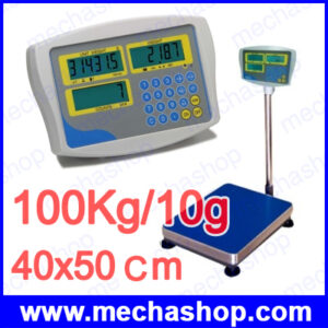 เครื่องชั่งดิจิตอล เครื่องชั่งนับจำนวน KC Counting Platform Scales 100Kg ความละเอียด 10g โครงสร้างเหล็ก ฝาครอบสแตนเลส 40x50cm ยี่ห้อ TSCALE(ไต้หวัน)