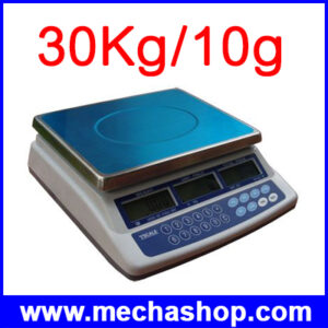 เครื่องชั่งคำนวณราคา เครื่องชั่งตั้งโต๊ะ ATP Price Computing Scales 30kg ความละเอียด 10g LCD3 จอ มองได้ทั้งสองด้าน ชั่งซื้อขายได้